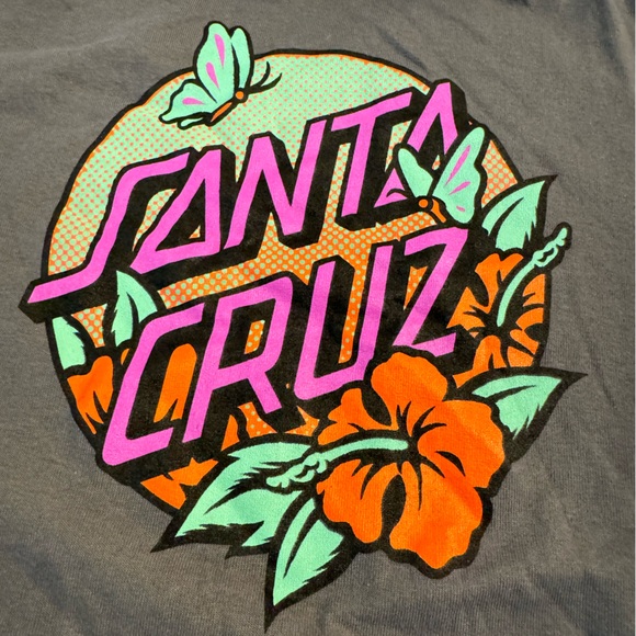 🔥SANTA CRUZ TSHIRT🔥 SIZE LARGE UNISEX - Picture 2 of 7